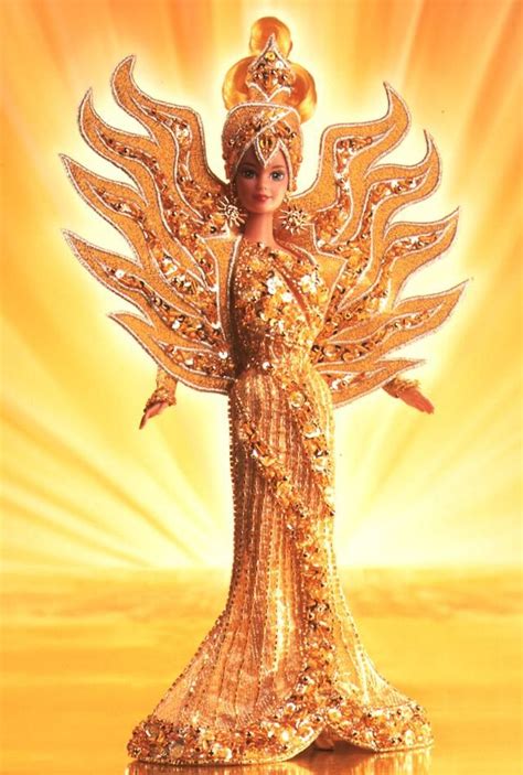 goddess of the sun barbie doll|bob mackie barbie collection value.